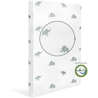 Best Soft Waterproof Portable Crib Mattress for Normal Standard Floor Bed